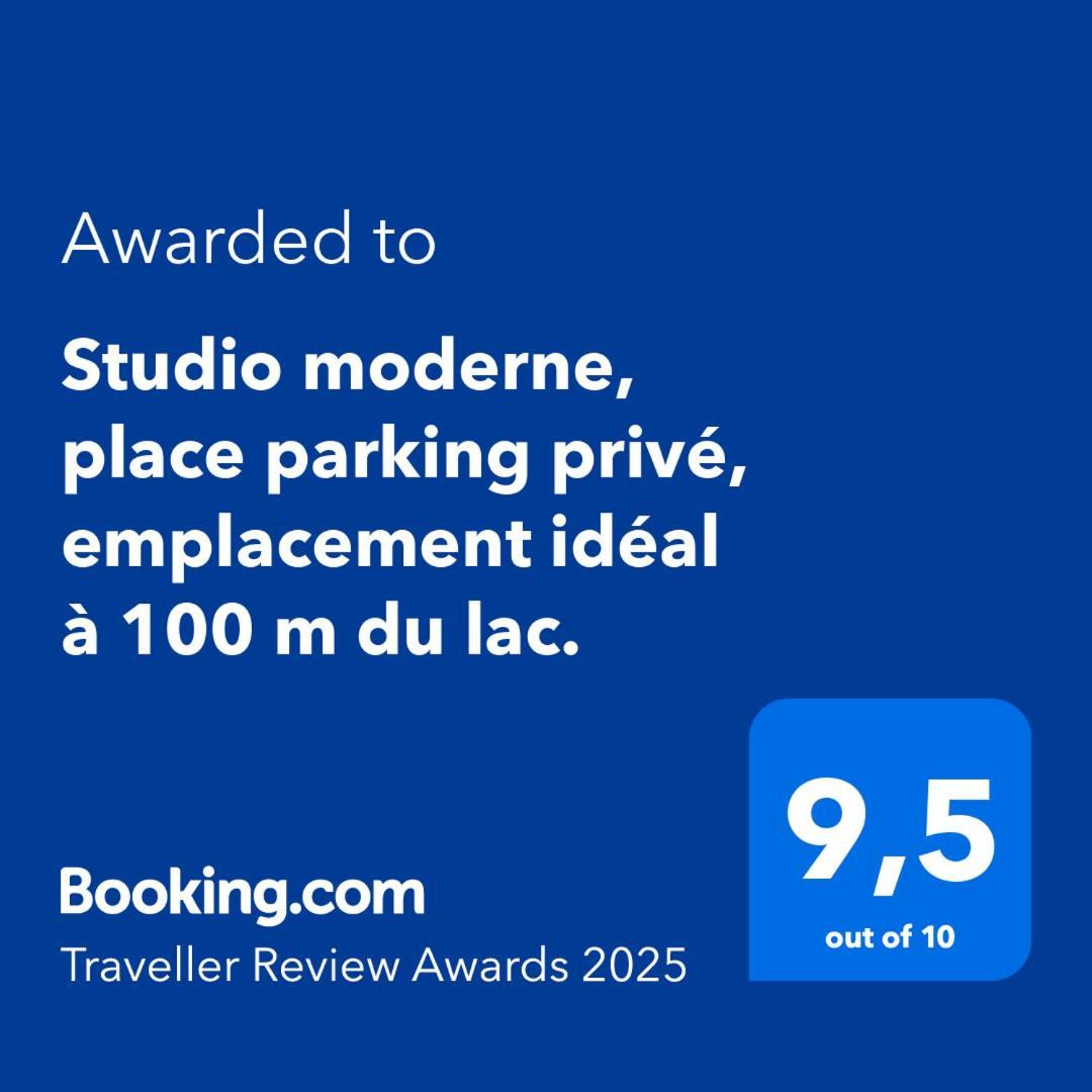 Studio Moderne, Place Parking Prive, Emplacement Ideal A 100 M Du Lac. アヌシー エクステリア 写真